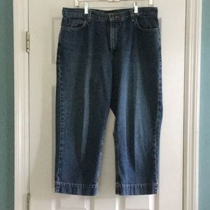 Eddie Bauer Cropped Jeans